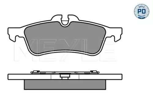 MEYLE Brake Pad Set, disc brake (025 237 1616/PD)
