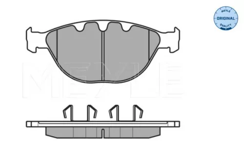 MEYLE Brake Pad Set, disc brake (025 237 9120)