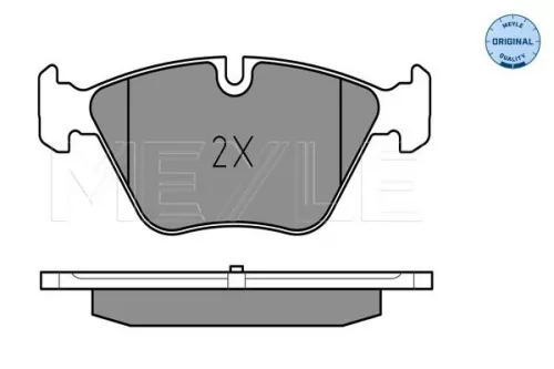 MEYLE Brake Pad Set, disc brake (025 237 9420)