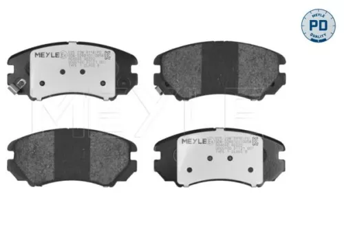 MEYLE Brake Pad Set, disc brake (025 238 9116/PD)
