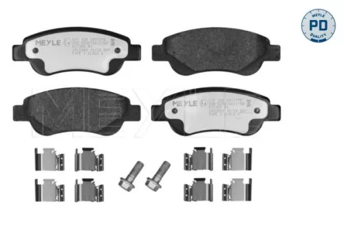 MEYLE Brake Pad Set, disc brake (025 239 5917/PD)