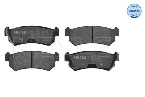 MEYLE Brake Pad Set, disc brake (025 240 7114)