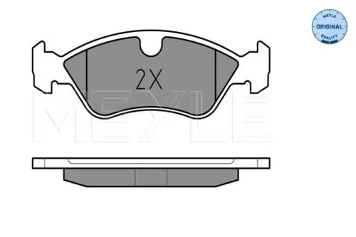 MEYLE Brake Pad Set, disc brake (025 218 6217)