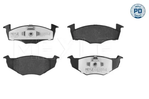 MEYLE Brake Pad Set, disc brake (025 218 6617/PD)