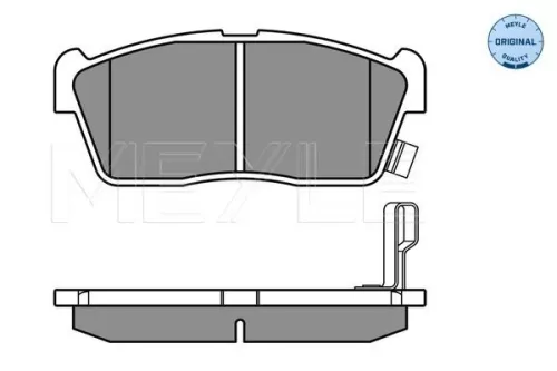 MEYLE Brake Pad Set, disc brake (025 235 0715)
