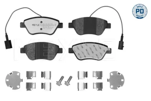 MEYLE Brake Pad Set, disc brake (025 237 0617/PD)