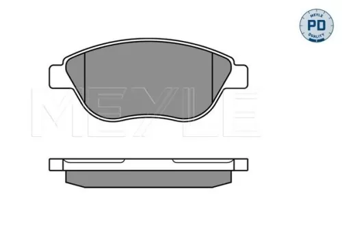 MEYLE Brake Pad Set, disc brake (025 237 0919/PD)