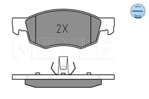 MEYLE Brake Pad Set, disc brake (025 238 4218)