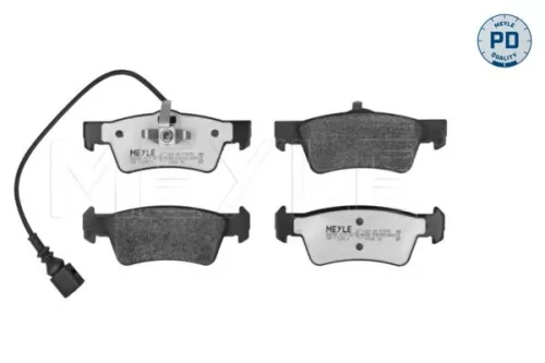 MEYLE Brake Pad Set, disc brake (025 243 6719/PD)