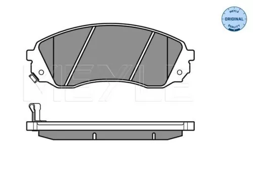 MEYLE Brake Pad Set, disc brake (025 245 9717/W)
