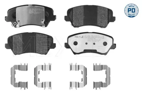 MEYLE Brake Pad Set, disc brake (025 256 9218/PD)