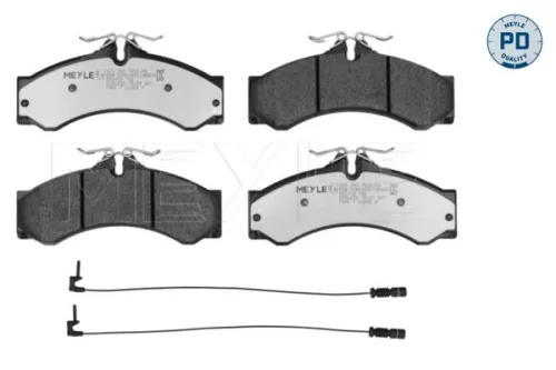MEYLE Brake Pad Set, disc brake (025 290 7620/PD)