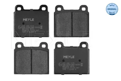 MEYLE Brake Pad Set, disc brake (025 200 1115)