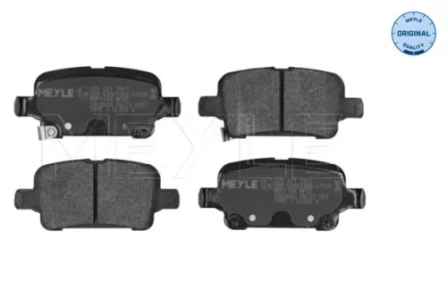 MEYLE Brake Pad Set, disc brake (025 221 2917)