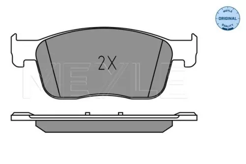 MEYLE Brake Pad Set, disc brake (025 225 9417)