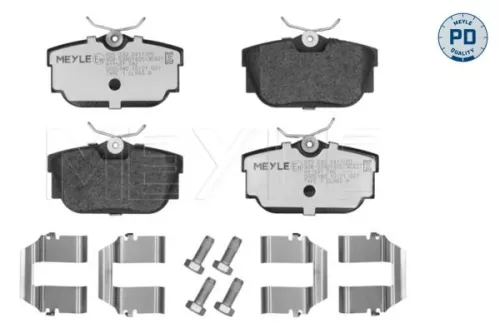 MEYLE Brake Pad Set, disc brake (025 232 2417/PD)