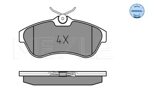 MEYLE Brake Pad Set, disc brake (025 234 0919)