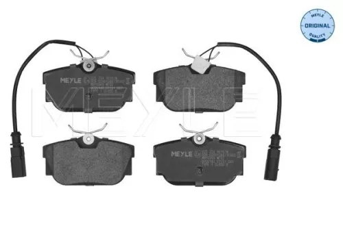 MEYLE Brake Pad Set, disc brake (025 234 4616/W)