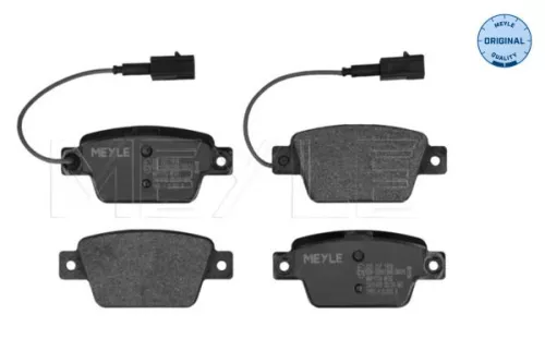 MEYLE Brake Pad Set, disc brake (025 237 1418)