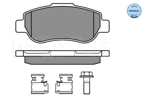 MEYLE Brake Pad Set, disc brake (025 240 7217/W)