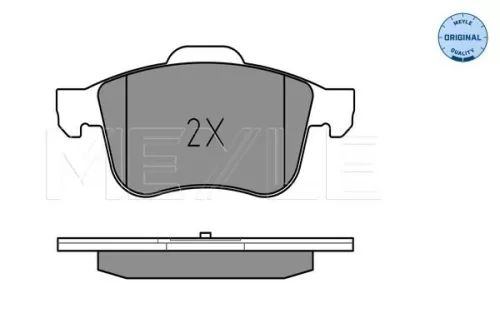 MEYLE Brake Pad Set, disc brake (025 243 4019)