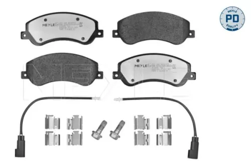 MEYLE Brake Pad Set, disc brake (025 244 8419/PD)