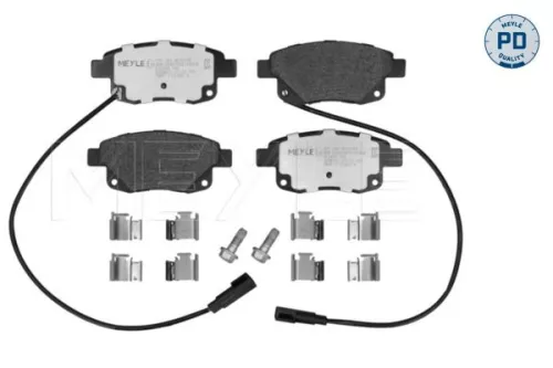 MEYLE Brake Pad Set, disc brake (025 244 8617/PD)
