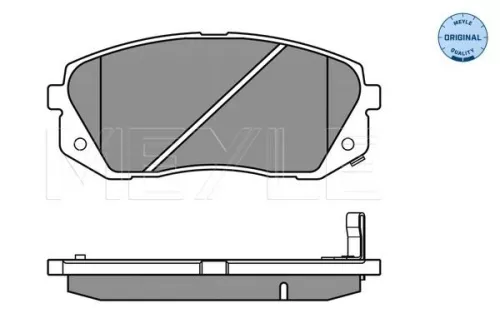 MEYLE Brake Pad Set, disc brake (025 245 0116/W)