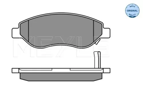 MEYLE Brake Pad Set, disc brake (025 245 5019/W)
