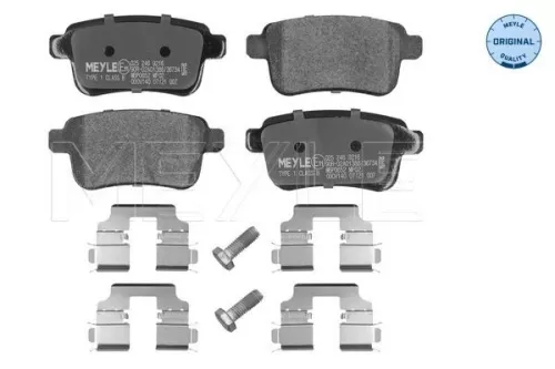MEYLE Brake Pad Set, disc brake (025 246 9216)