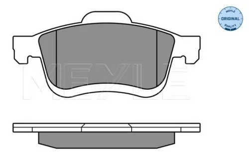 MEYLE Brake Pad Set, disc brake (025 247 2720/W)