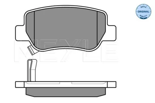 MEYLE Brake Pad Set, disc brake (025 248 8516/W)