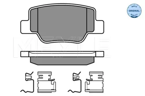 MEYLE Brake Pad Set, disc brake (025 249 2616/W)