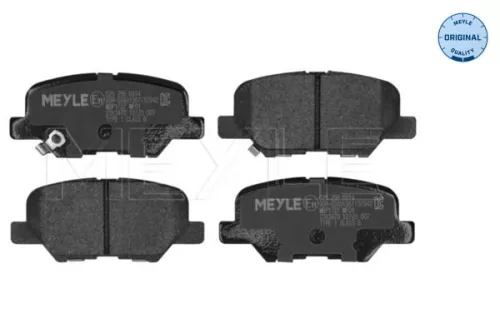 MEYLE Brake Pad Set, disc brake (025 256 8814)