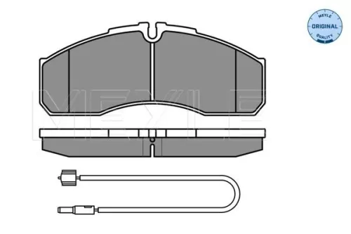 MEYLE Brake Pad Set, disc brake (025 291 6020/W)