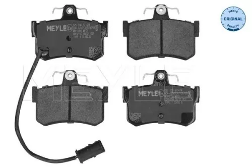 MEYLE Brake Pad Set, disc brake (025 200 8714/W)