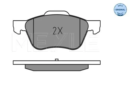MEYLE Brake Pad Set, disc brake (025 231 6017)
