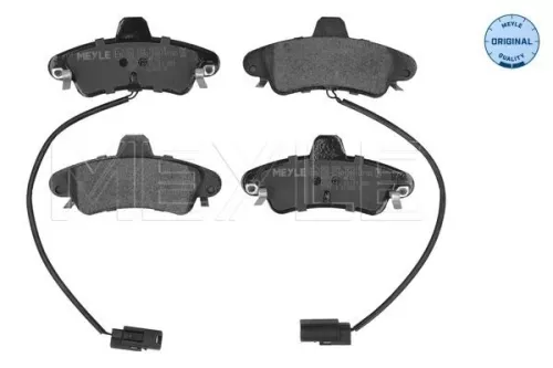 MEYLE Brake Pad Set, disc brake (025 234 1015/B)