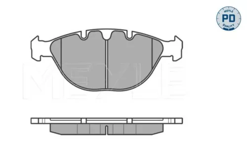 MEYLE Brake Pad Set, disc brake (025 234 4821/PD)