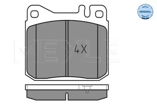 MEYLE Brake Pad Set, disc brake (025 203 9215)