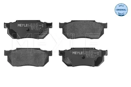 MEYLE Brake Pad Set, disc brake (025 209 5915)