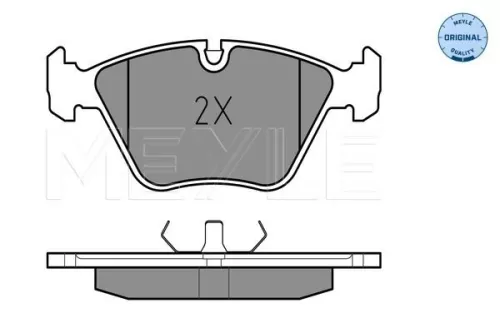 MEYLE Brake Pad Set, disc brake (025 209 6820)