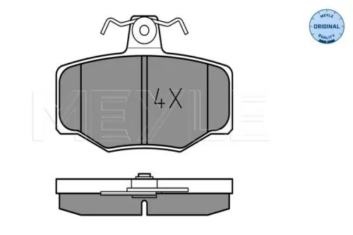 MEYLE Brake Pad Set, disc brake (025 215 4515)