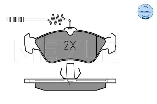 MEYLE Brake Pad Set, disc brake (025 215 9218)