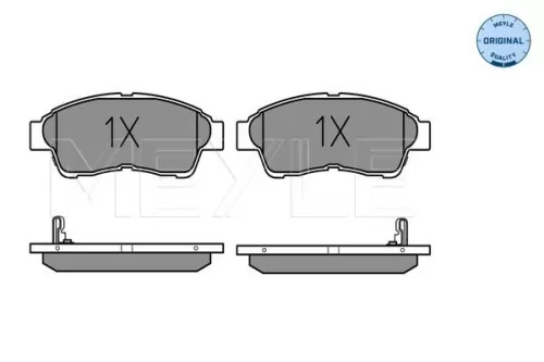 MEYLE Brake Pad Set, disc brake (025 216 0117/W)