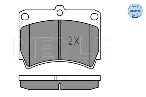 MEYLE Brake Pad Set, disc brake (025 216 5415/W)