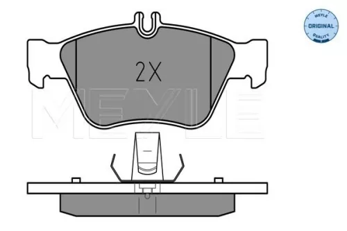 MEYLE Brake Pad Set, disc brake (025 216 6419)
