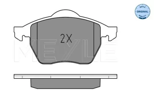MEYLE Brake Pad Set, disc brake (025 218 4819)