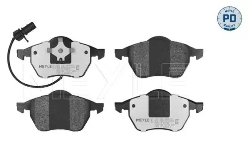 MEYLE Brake Pad Set, disc brake (025 218 4919/PD)