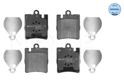 MEYLE Brake Pad Set, disc brake (025 218 9915)